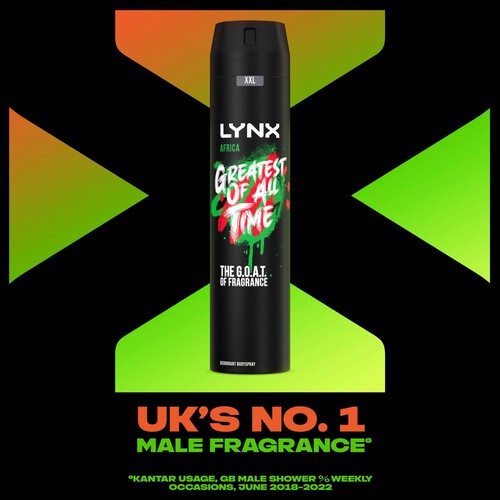 Lynx Africa Body Spray Deodorant