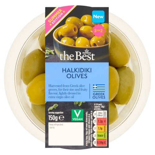 Morrisons The Best Atlas Halkidiki Olives Limited Edition 150g