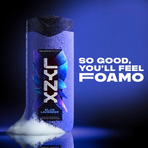 Lynx Shower Gel Blue Lavender   400ml