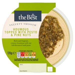 Morrisons The Best Pesto & Pine Nuts Houmous