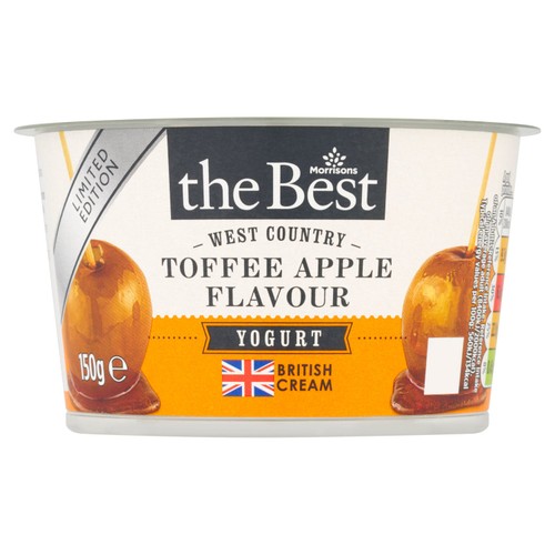 Morrisons The Best Toffee Apple Flavour Yogurt  150g