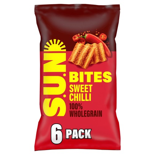 Sunbites Sun Ripened Sweet Chilli Multipack Snacks Crisps
