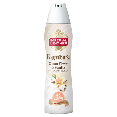 Imperial Leather Foamburst Shower Gel Cotton & Vanilla Orchid