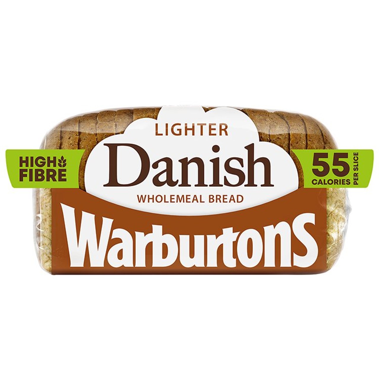Warburtons Lighter Danish Wholemeal Bread