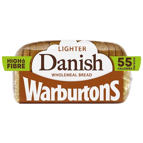 Warburtons Lighter Danish Wholemeal Bread