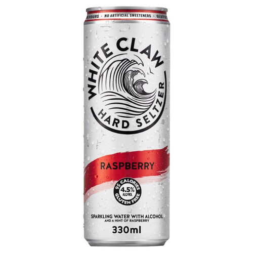 White Claw Hard Seltzer Raspberry