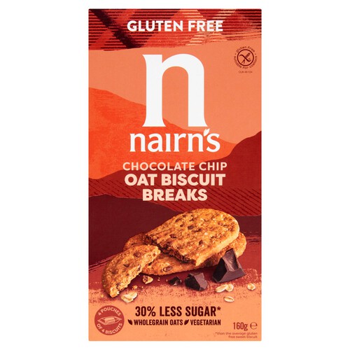 Nairn's Gluten Free Choc Chip Biscuits 