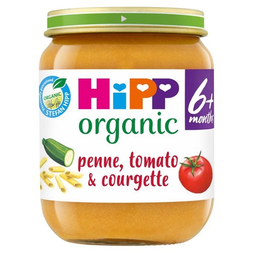 HiPP Organic 6 Mths+ Penne with Tomato & Courgette