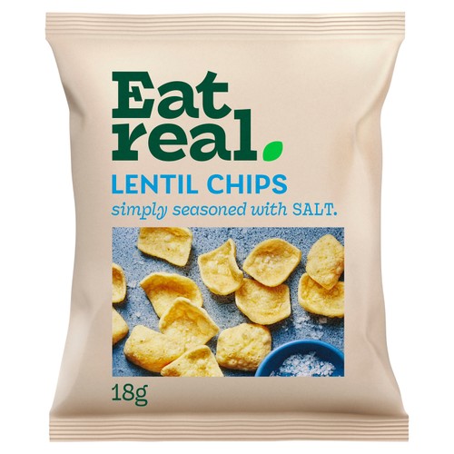 Eat Real Sea Salt Lentil Chips 