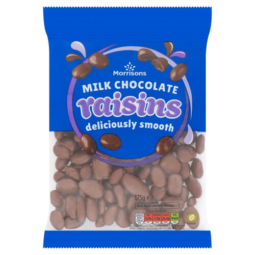 Morrisons Chocolate Coated Raisins