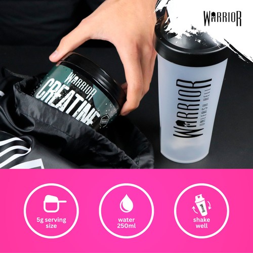 Warrior Essentials Creatine Blazin' Berry 