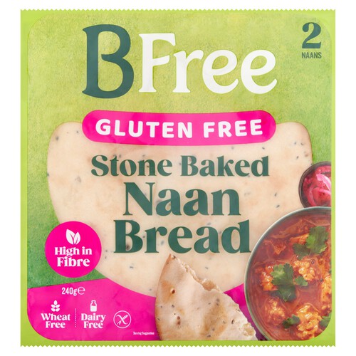 BFree Gluten Free Stone Baked Naan Bread