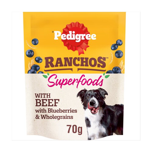 Pedigree Ranchos Superfoods With Beef