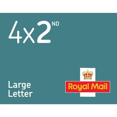 Royal Mail 2nd Class Large Letter Stamp Books