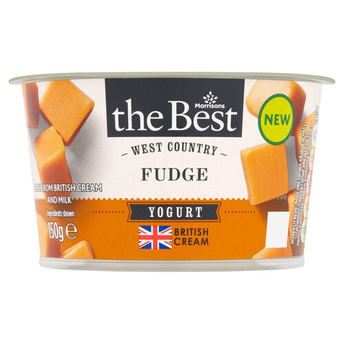 Morrisons The Best Fudge Yoghurt