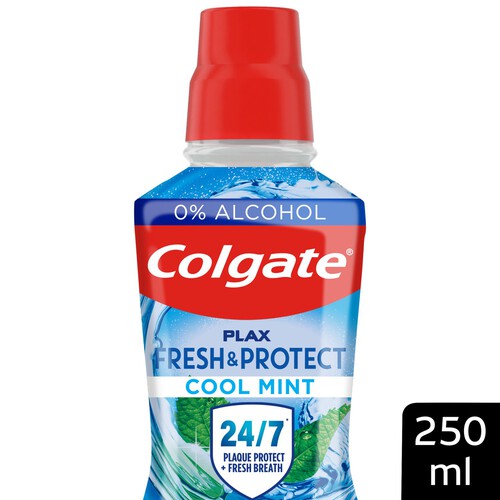 Colgate Plax Cool Mint Mouthwash Alcohol Free 