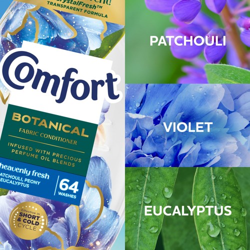 Comfort Botanical Fabric Conditioner Heavenly Fresh 64 Washes