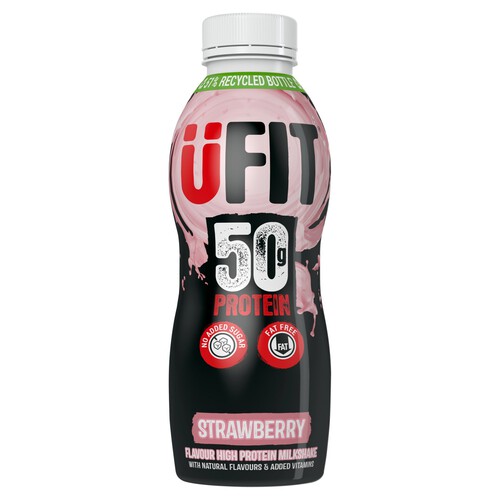 UFIT High Protein Shake Drink Strawberry