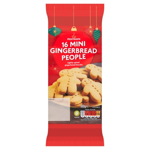 Morrisons Mini Gingerbread People