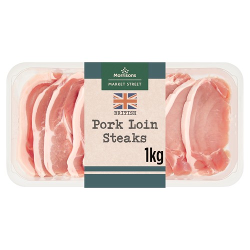 Morrisons Market St Pork Loin Steaks