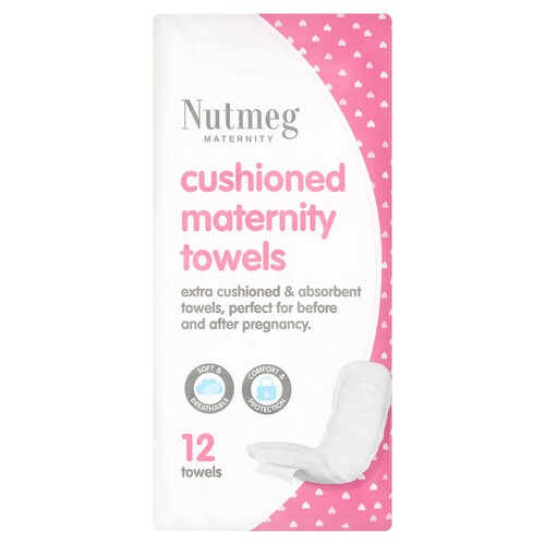 Nutmeg Cushioned Maternity Towels