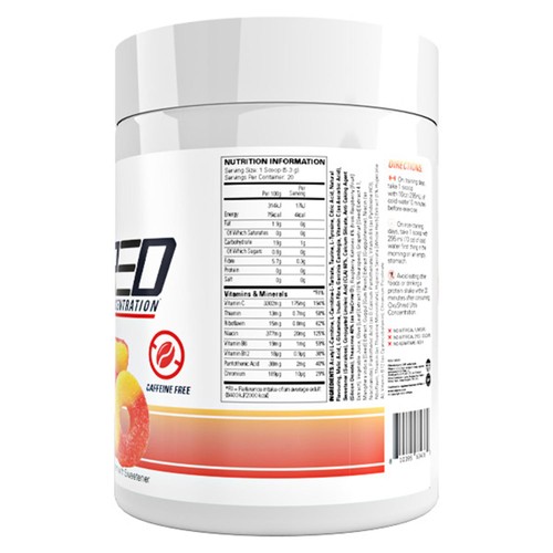 Oxyshred Non Stim Kiss My Peach 20 Serve 