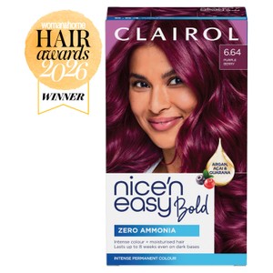 Clairol Nice'n Easy Bold Permanent Hair Dye 6.64 Purple Berry