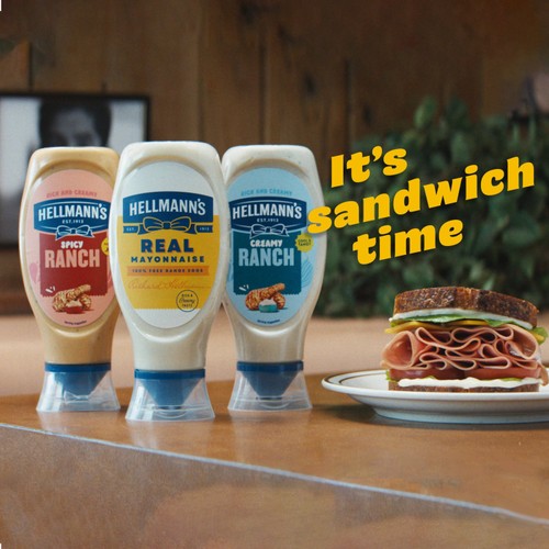 Hellmann's Real Squeezy Mayonnaise 750ml