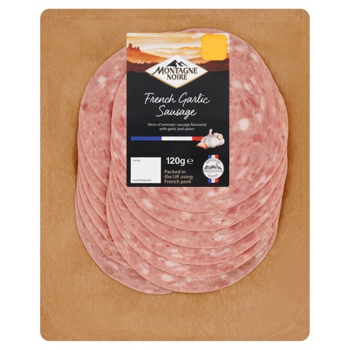 Montagne Noire french garlic sausage