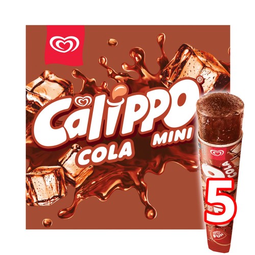 Calippo Mini Cola Ice Lollies 5 x 80ml