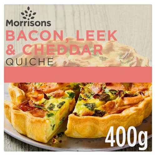 Morrisons bacon leek quiche