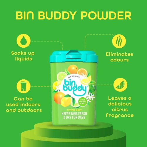 Bin Buddy Citrus Powder 450g