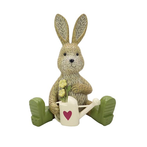 M Nutmeg Home Nutmeg Farmer's Market Sitting Rabbit Ornament