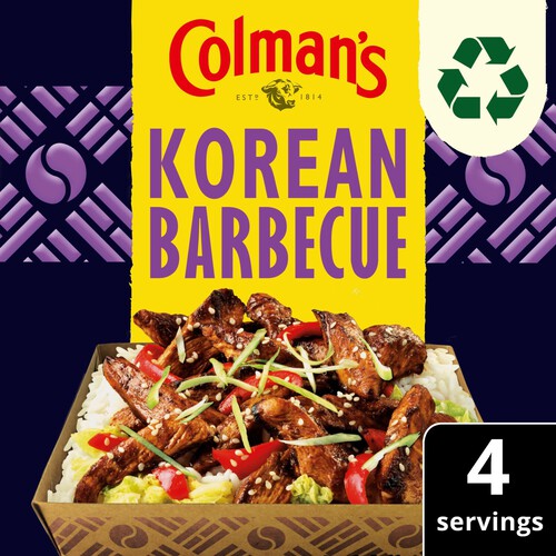 Colman's Big Night In Recipe Mix Korean Barbecue