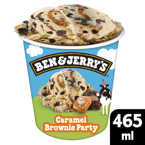 Ben & Jerry's Caramel Brownie Party Ice Cream