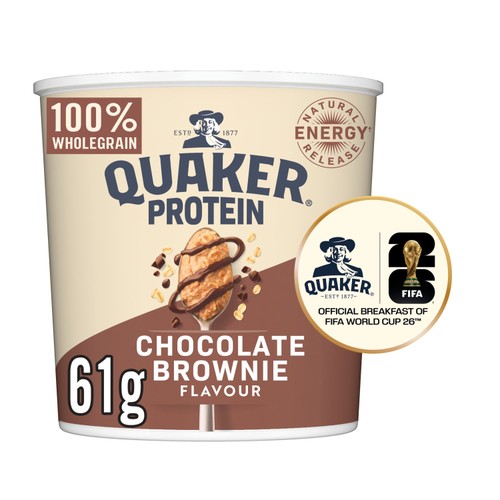 Quaker Oat So Simple Protein Chocolate Brownie Pot 61g