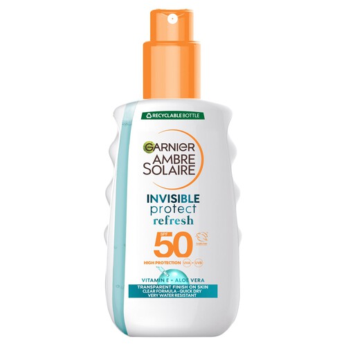 Ambre Solaire Clear Spray Spf 50 