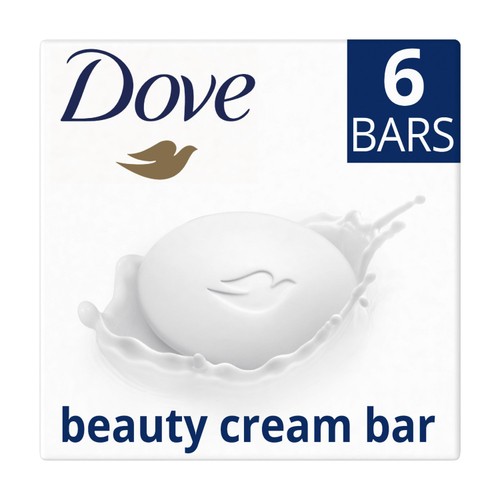 Dove Beauty Cream Soap Bars   6 pack