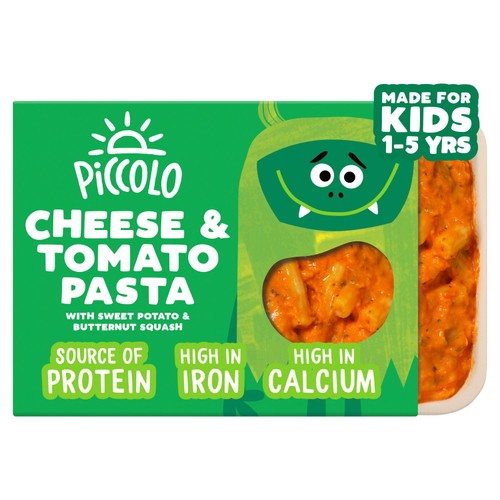 Piccolo Cheese & Tomato Pasta With Sweet Potato and Butternut Squash 120g