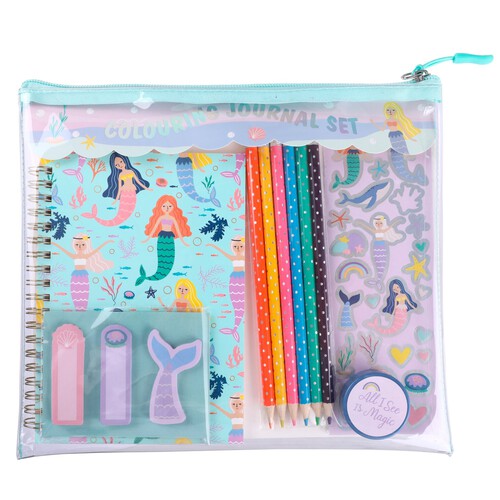 Morrisons Mermaid Stationery Set