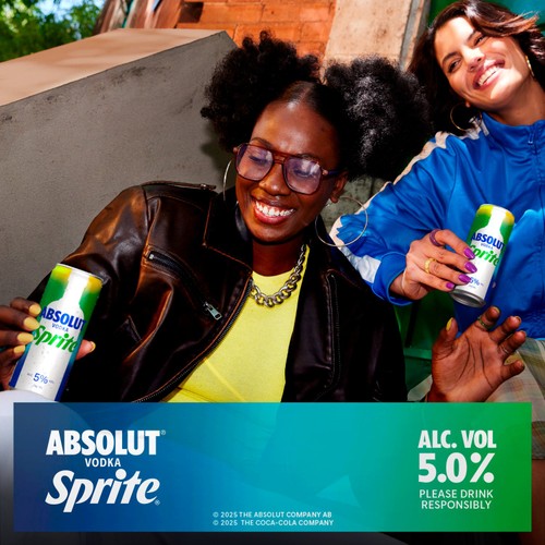 Absolut Vodka & Sprite Can
