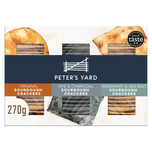 Peter's Yard Sourdough Cracker Selection Box 