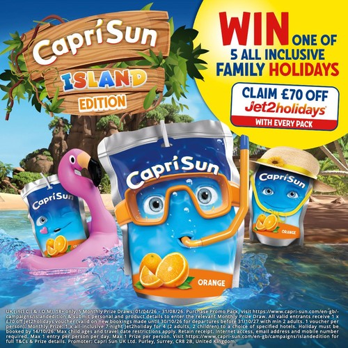 Capri-Sun Tropical 8 x 200ml Kids' Juice Drink
