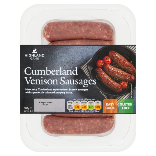 Highland Cumberland Venison Sausages