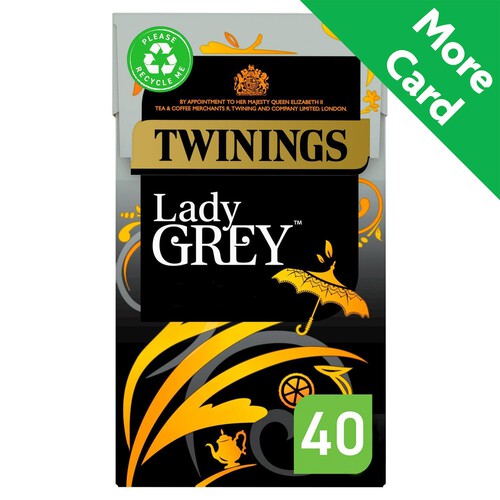 Twinings Lady Grey 40 Tea Bags