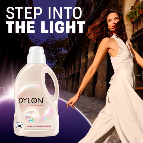 Dylon Light and White Colour Washing Detergent Liquid 30 Washes