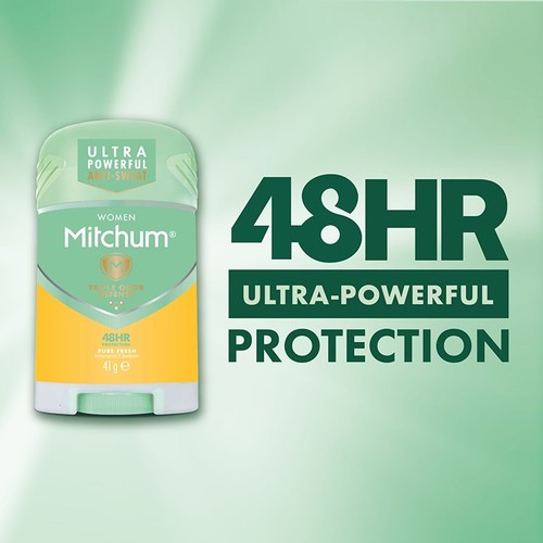 Mitchum 48hr Pure Fresh Deodorant Stick   41g