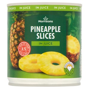 Morrisons Pineapple Slices In Juice (425g)