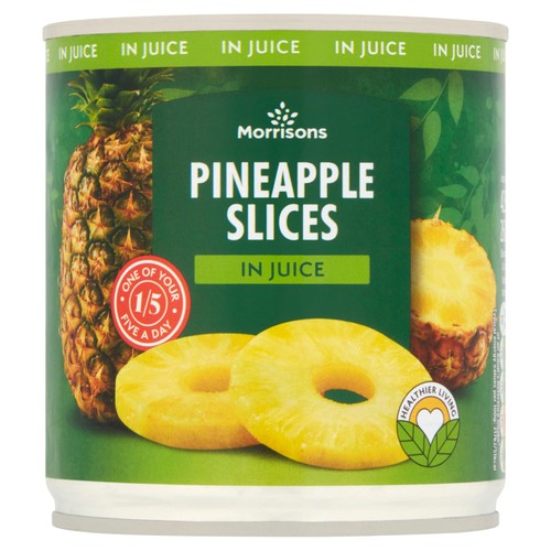 Morrisons pineapple slices in juice