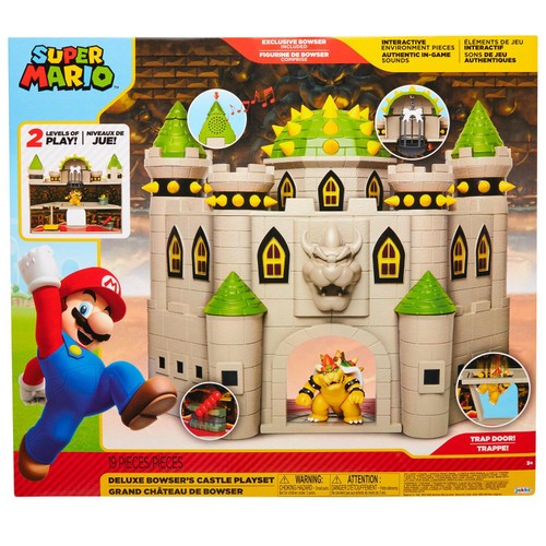 Nintendo Super Mario Deluxe Bowser's Castle Playset